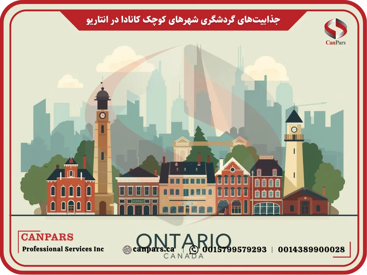 جذابیت‌های گردشگری شهرهای کوچک کانادا در انتاریو