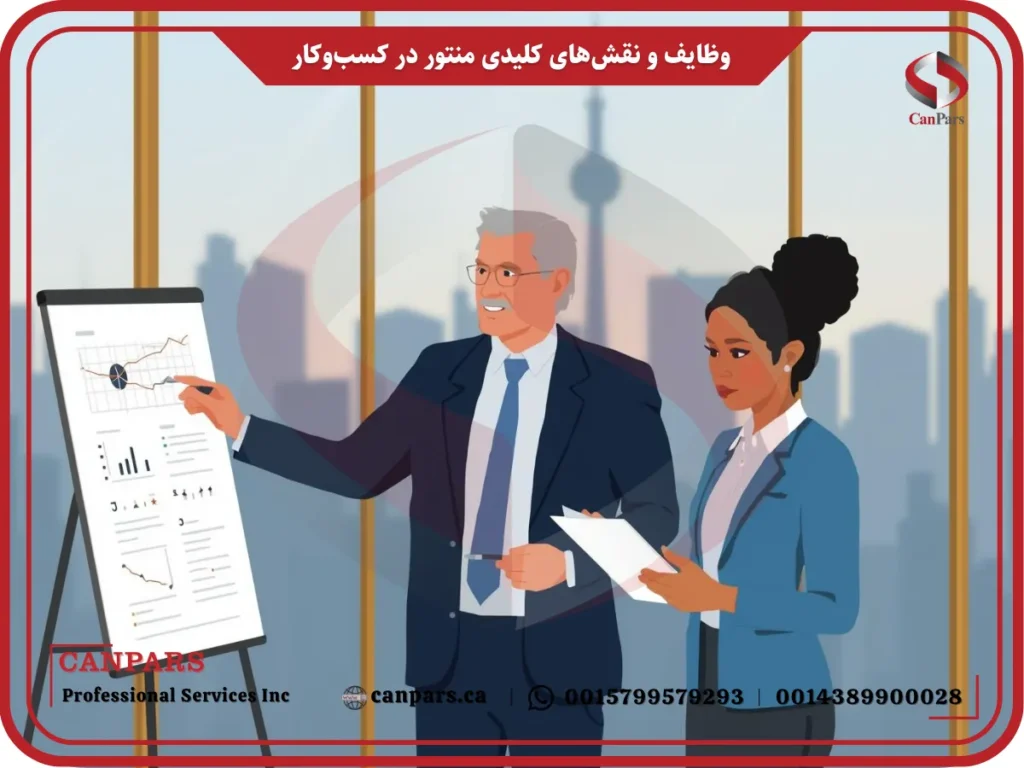 وظایف و نقش‌های کلیدی منتور در منتورینگ کسب‌وکار