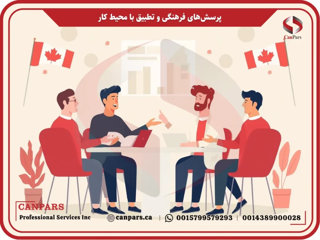 پرسش‌های فرهنگی و تطبیق با محیط کار