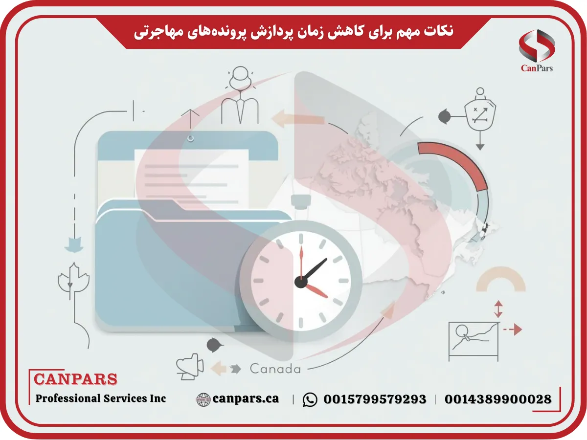 نکات مهم برای کاهش زمان پردازش پرونده‌های مهاجرتی