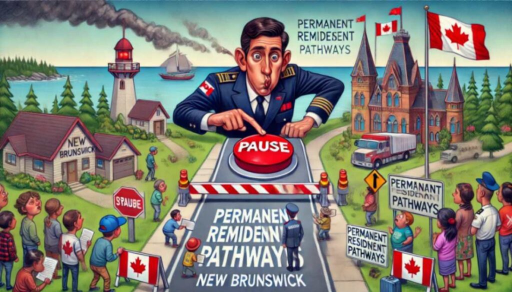 مسیر اقامت دائم نیوبرانزویک