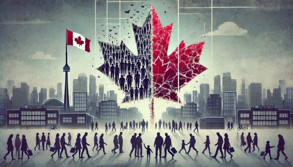 کاهش حمایت از مهاجرت