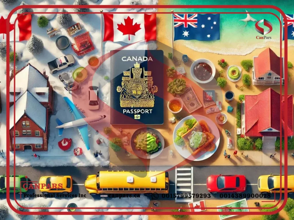 مقایسه تحصیل در کانادا و استرالیا