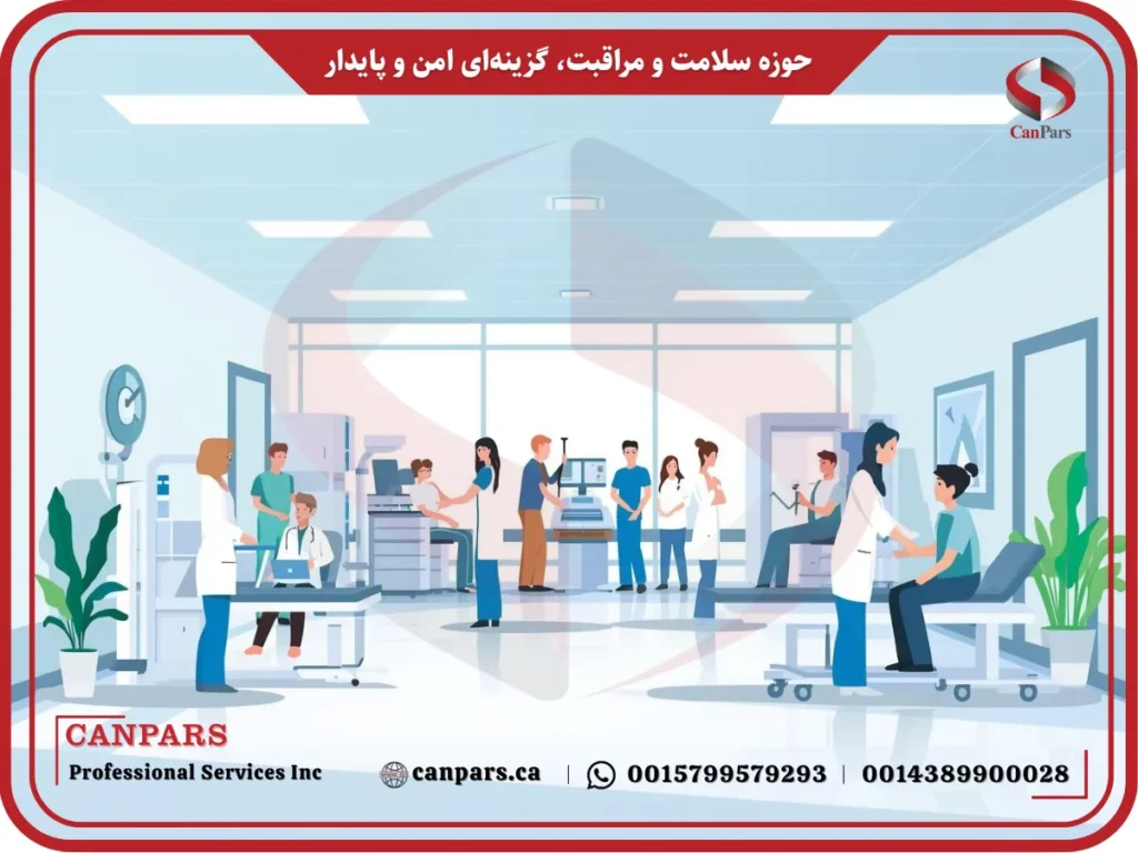 حوزه سلامت و مراقبت، گزینه‌ای امن و پایدار